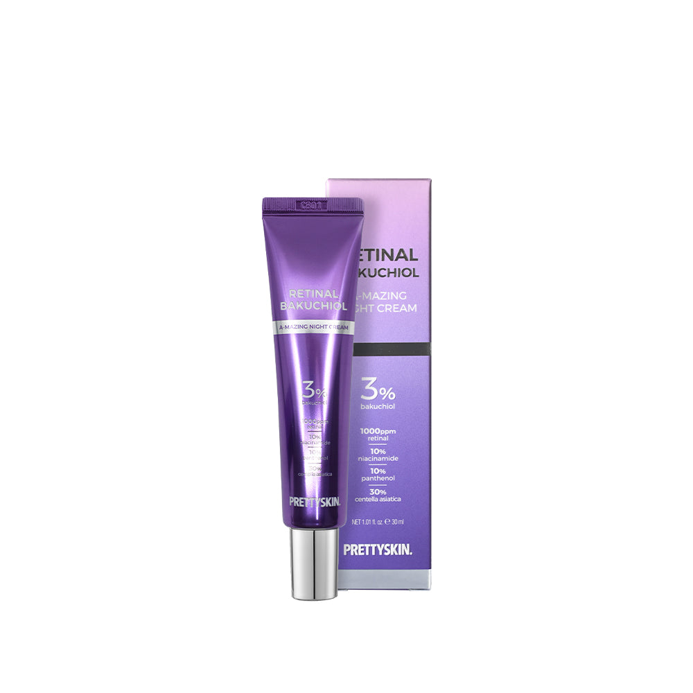 PS.PRETTYSKIN RETINAL BAKUCHIOL A-MAZING NIGHT CREAM