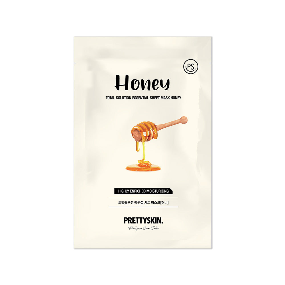 PS.PRETTYSKIN TOTAL SOLUTION ESSENTIAL SHEET MASK HONEY