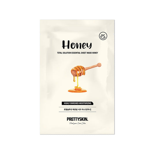 PS.PRETTYSKIN TOTAL SOLUTION ESSENTIAL SHEET MASK HONEY
