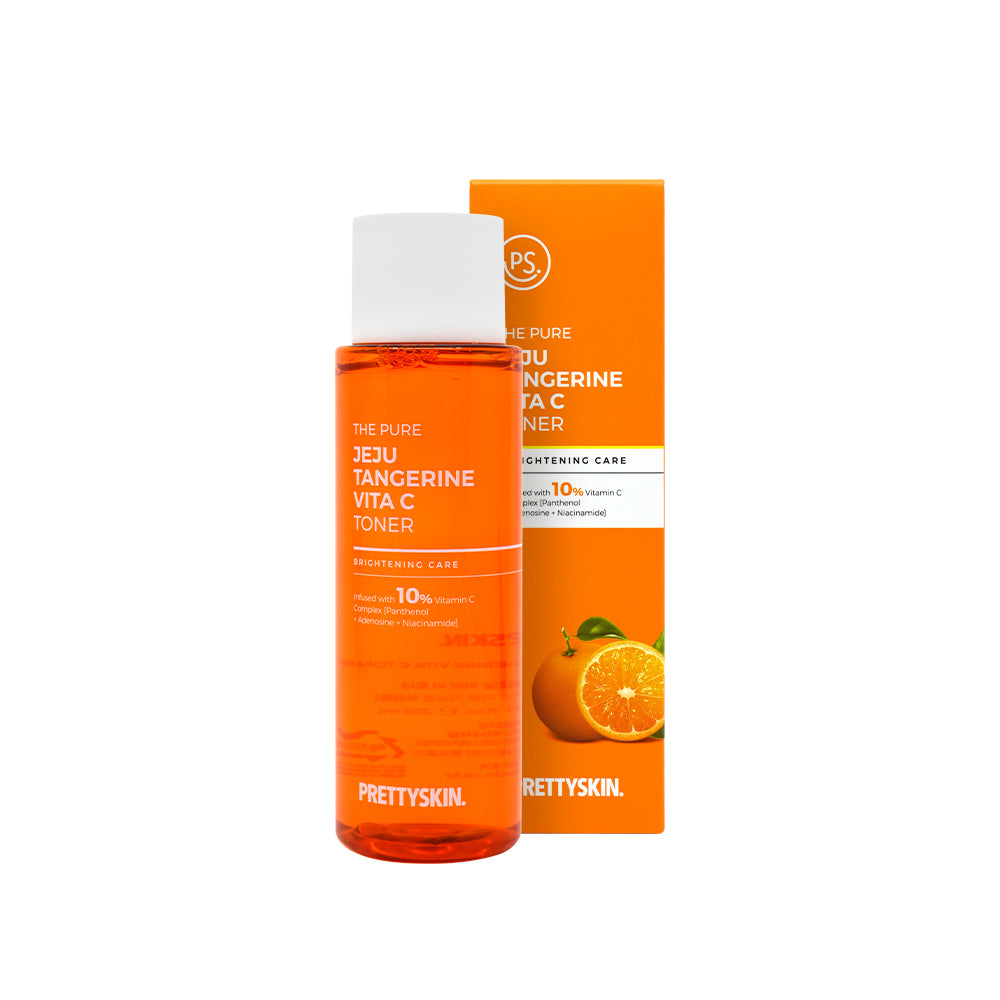 PS.PRETTYSKIN THE PURE JEJU TANGERINE VITA C TONER